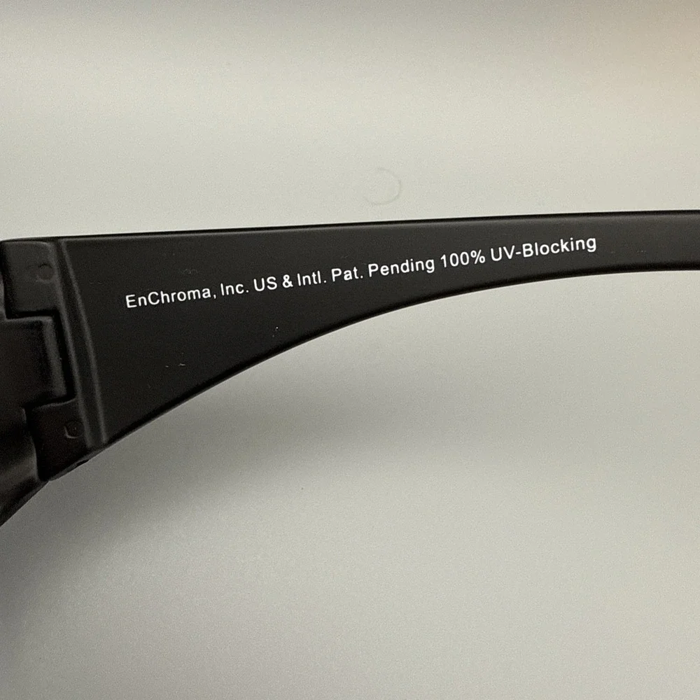 ENCHROMA RECEPTOR-AUTHENTIC 100% UV-BLOCKING: FITOVERS MATTEBLACK 62-12-135 MINT